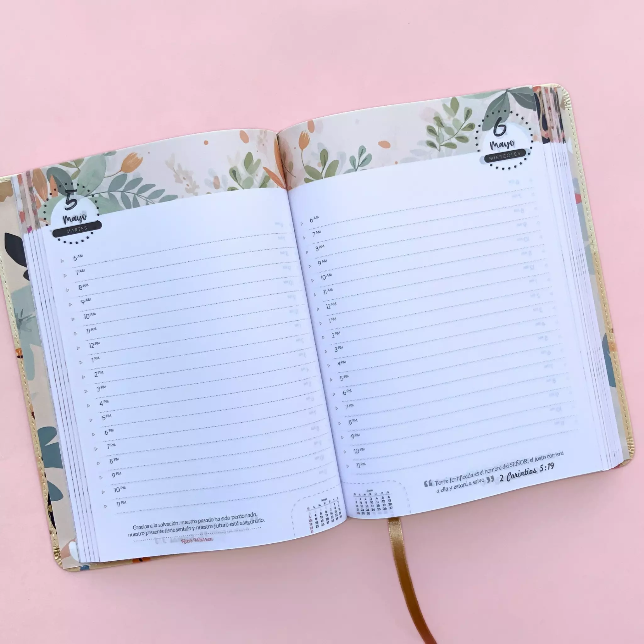 Agenda 2026 día por página tipo piel (4)