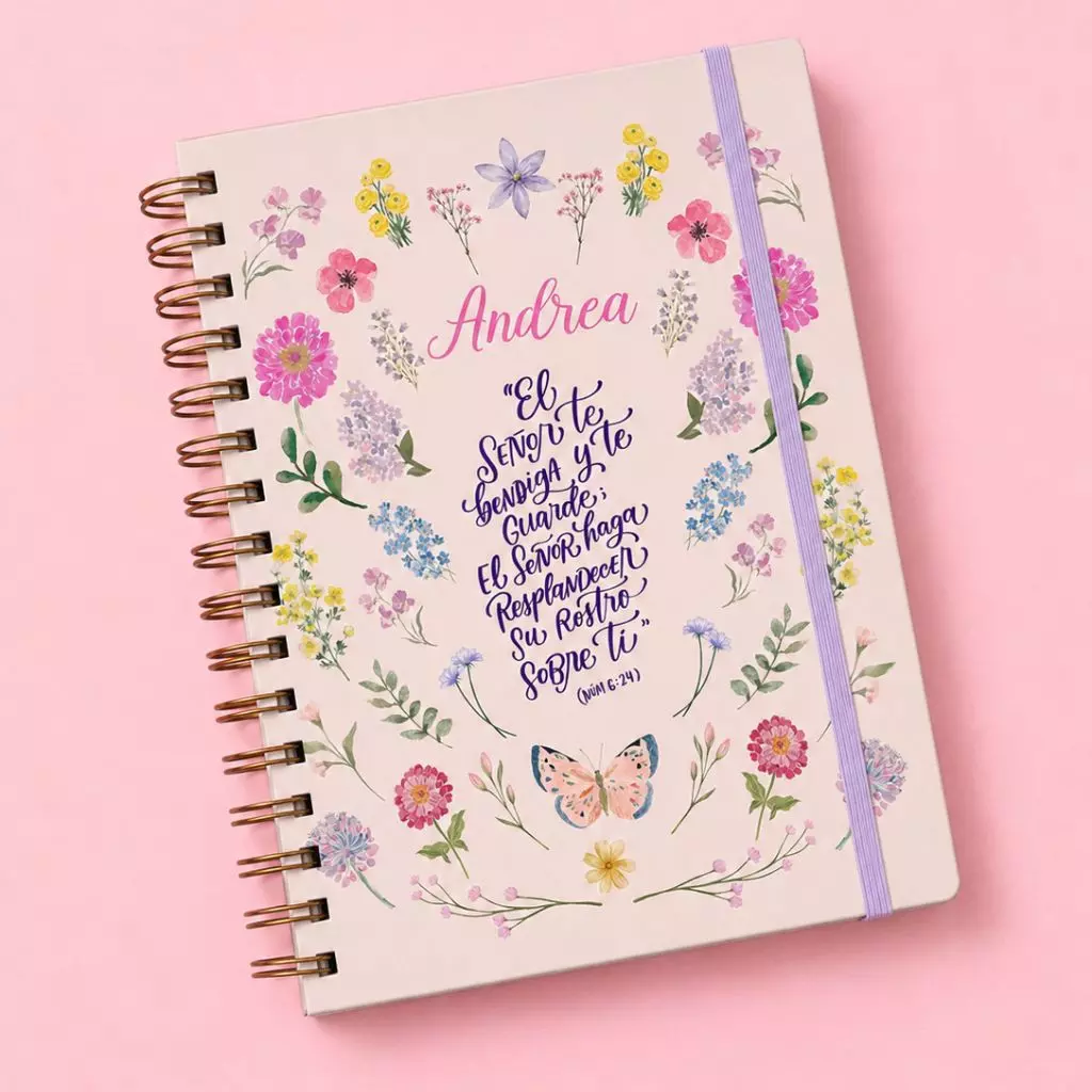 Cuaderno para mujer cristiana personalizado (2)