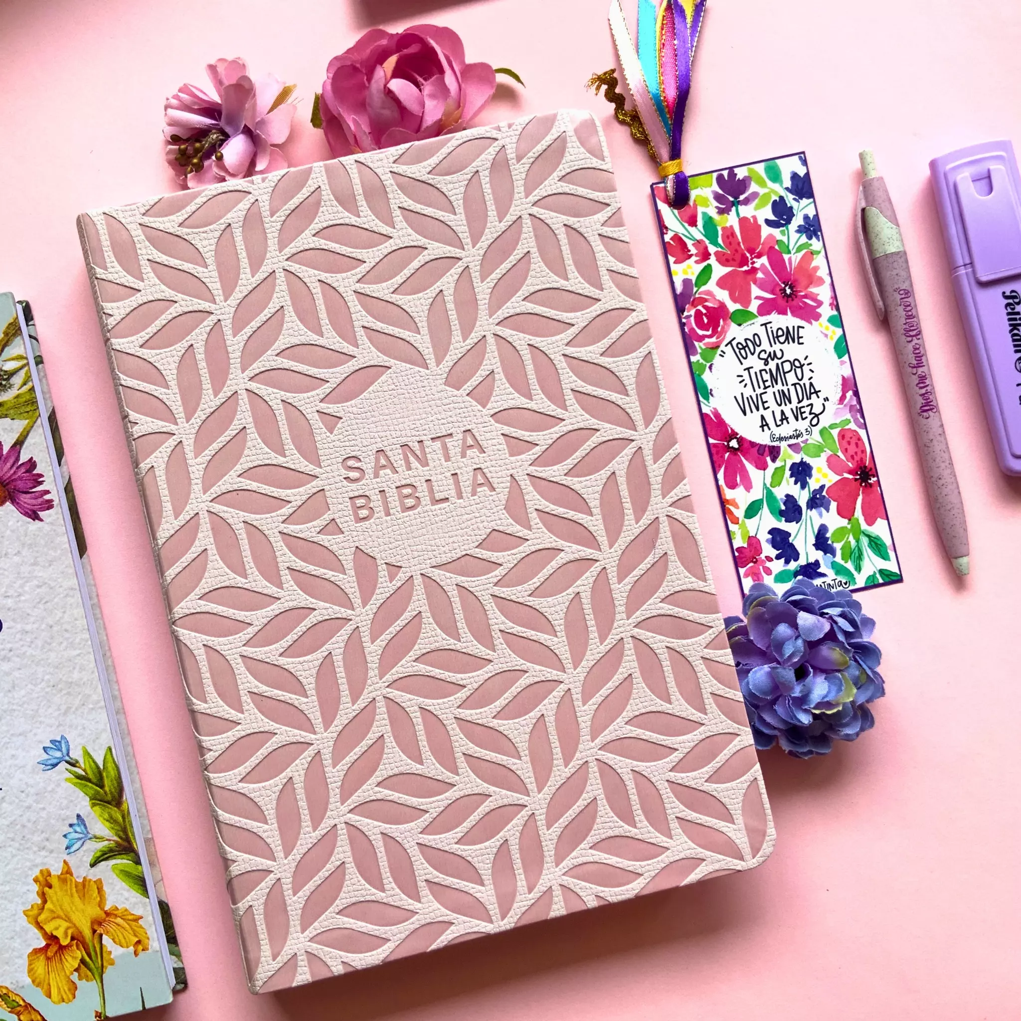 Kit con libro y Biblia para mujer cristiana premium (3)